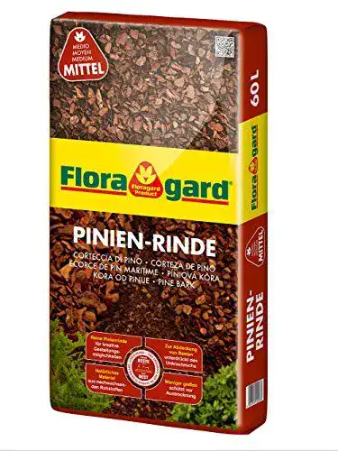 Pinienmulch Floragard 60 L aus Pinienrinde (1525 mm)