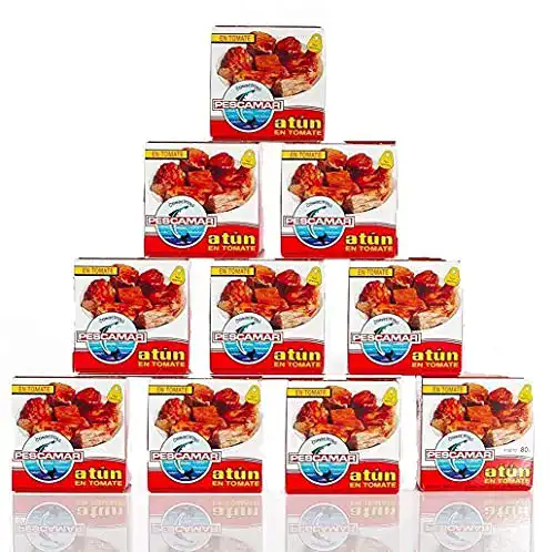 Thunfischdose Pescamar mit Thunfischfilet im 10er Set
