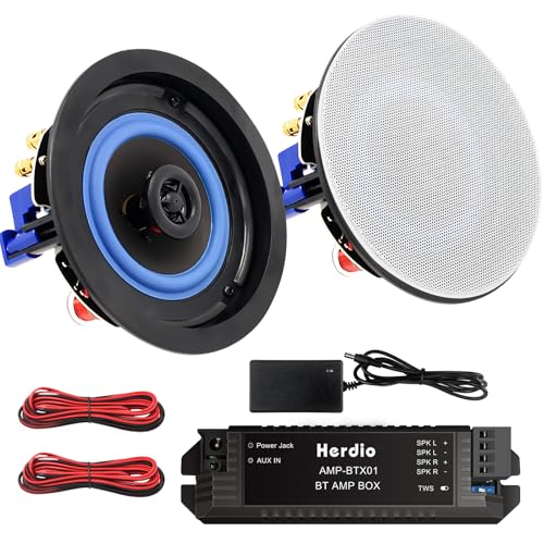 Bluetooth Deckenlautsprecher Herdio 4 Zoll mit 160 Watt