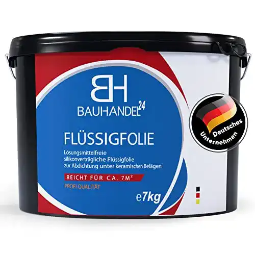 Flüssigfolie zur Abdichtung im Bad 7 kg von Bauhandel24