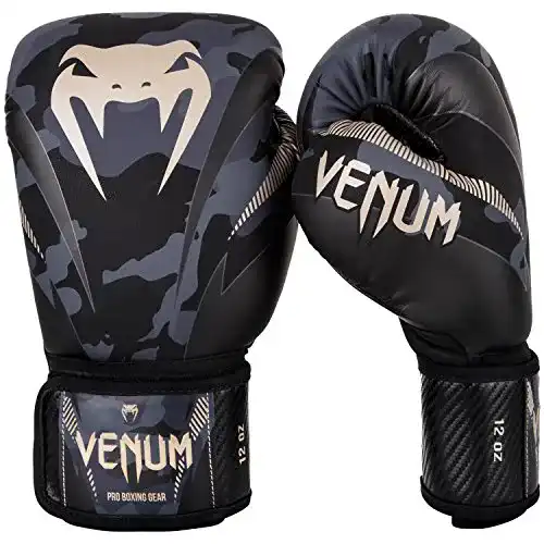 Boxhandschuhe Venum Unisex für Erwachsene Impact, dunkel