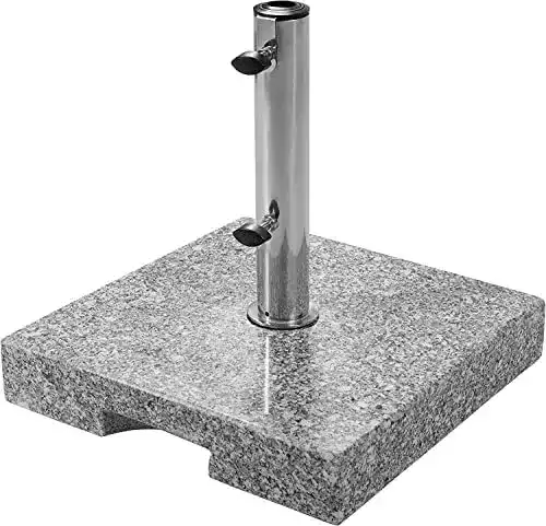 Granit-Schirmständer Doppler Granitsockel 25kg für Sonnenschirme