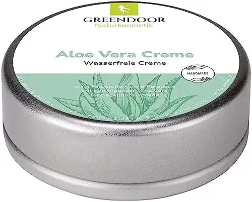 Gesichtscreme ohne Parabene von Greendoor mit Aloe Vera und Avocadoöl
