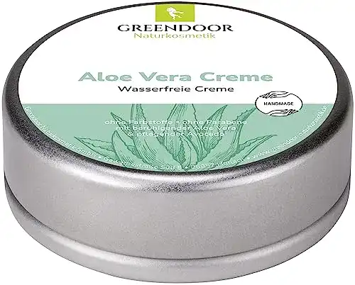 Gesichtscreme ohne Parabene von Greendoor mit Aloe Vera und Avocadoöl