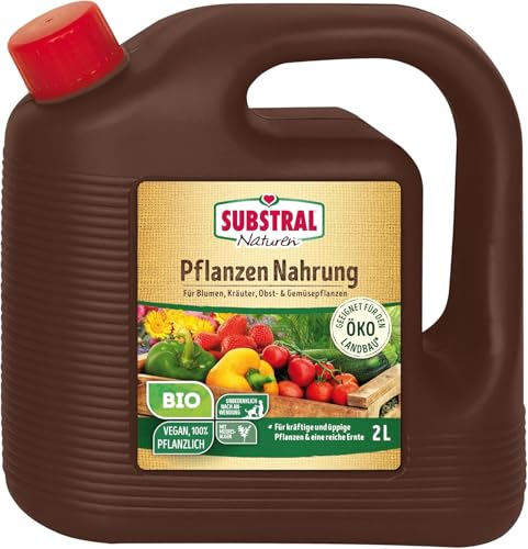 Gemüsedünger Substral Naturen Bio Pflanzen-Nahrung für Pflanzen