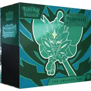 Pokémon Sammelkartenspiel Top-Trainer-Box Karmesin & Purpur