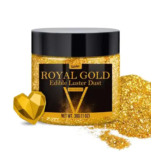 Vividye Edible Glitter – 30g essbarer Glitzer für Lebensmittel und Getränke