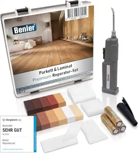Parkett Reparaturset Benler – Holz Reparaturset mit 2in1 Funktion