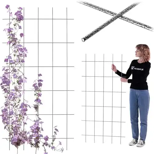 Rankgitter aus Metall von KADAX für Garten und Terrasse