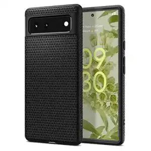 Spigen Liquid Air Hülle für Google Pixel 6 Schwarz