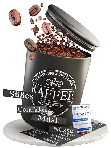 Kaffeedose IDEALTASTIC Premium für 500g Kaffee, luftdicht