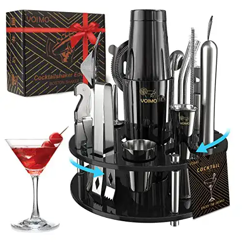Barkeeper Set Voimo Cocktail Set aus Edelstahl