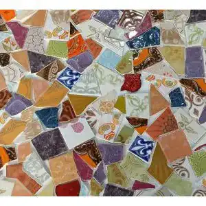 Mosaiksteine Mosali Retrofliesen 3kg Buntmix für kreative Projekte