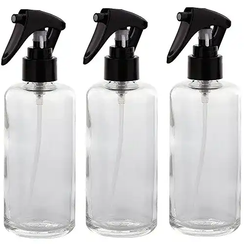 Sprühflasche 200ml aus Glas mit Sprühkopf für verschiedene Anwendungen