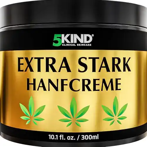 Hanfcreme von 5kind – 300 ml für Entspannung und Regeneration