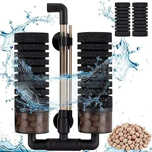 Aquarium Innenfilter Hygger Schwammfilter für Biologische und Mechanische Filterung