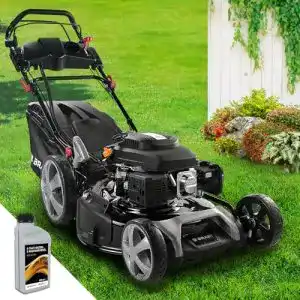 Brast Benzin Rasenmäher mit Antrieb und 5,2 kW Leistung