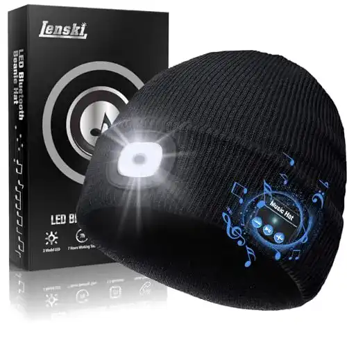 LED-Mütze mit Bluetooth für Herren und Damen