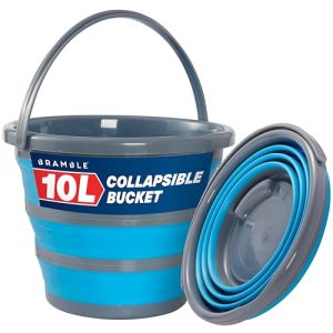 Falteimer Bramble faltbarer Silikon Eimer 10 L für Haushalt und Camping