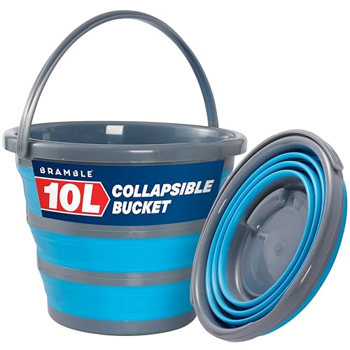 Falteimer Bramble faltbarer Silikon Eimer 10 L für Haushalt und Camping