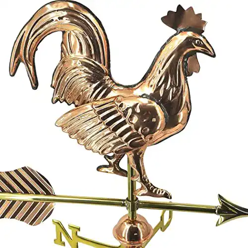 Wetterhahn Linneborn Metallwaren für Haus und Garten, mittelgroße Ausführung