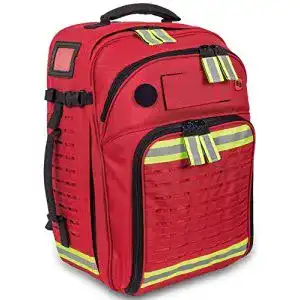 Notfallrucksack Elite Bags Parameds Evo in Rot für die Notfallversorgung