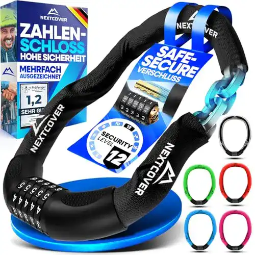 Fahrradschloss Nextcover mit Zahlencode für hohe Sicherheit
