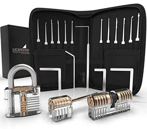 Lockpicking-Set Meistergut – Profi-Set für Anfänger und Fortgeschrittene