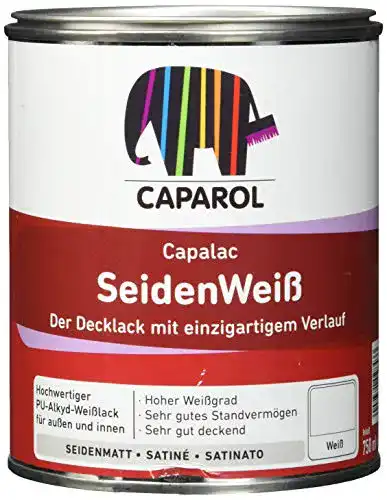 Caparol Capalac Seidenweiss Weißlack 0,750 Liter