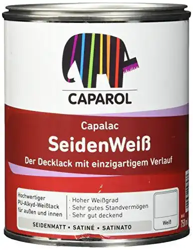 Kunstharzlack Caparol Capalac Seidenweiss 0,75 Liter