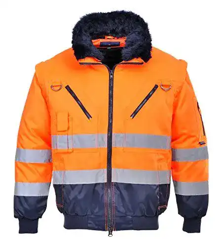 Forstjacke Portwest Hi-Vis Warnschutz 3-in-1 Pilotjacke