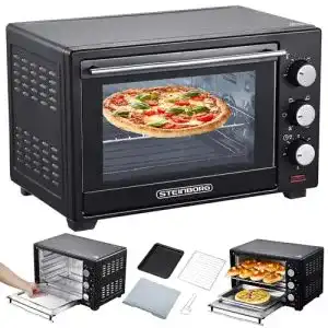 Minibackofen Steinborg 25 Liter mit Ober-/Unterhitze und Konvektion