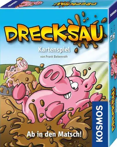 Kartenspiele Kosmos 740276 Drecksau Ab in den Matsch! lustig