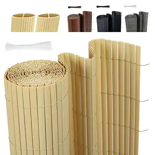 Balkon Sichtschutzmatte von Sekey aus PVC