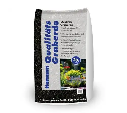 Graberde von Hamann Mercatus GmbH im 20 Liter Sack