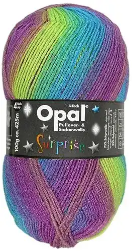 Opal Sockenwolle Surprise 4065 4-fach für Sockenstrickprojekte