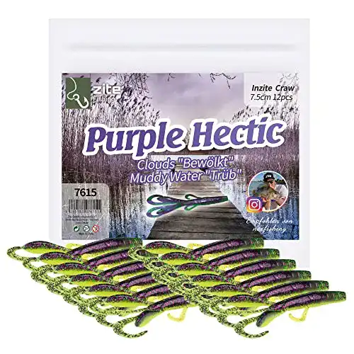 Barsch-Wobbler Zite Fishing Creature Bait Gummiköder In Craw