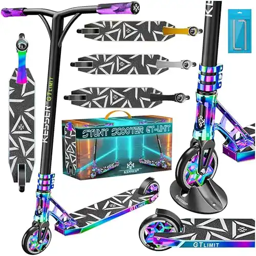 Kesser Stunt Scooter GT-Limit mit 360° Lenkung und ABEC 9 Kugellagern