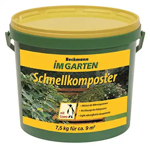 Kompostbeschleuniger Beckmann Schnellkomposter mit Guano