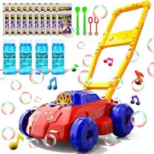 Seifenblasen-Rasenmäher Doloowee für Kinder Spielzeug mit Blasenfunktion