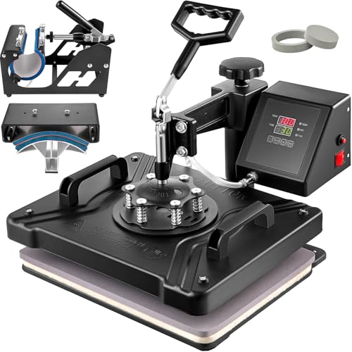 Vevor Transferpresse 38×30 cm Hitzepresse für T-Shirts und Textilien