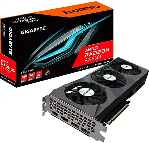 Gigabyte Radeon RX 6600 Eagle 8GB Grafikkarte im Vergleich
