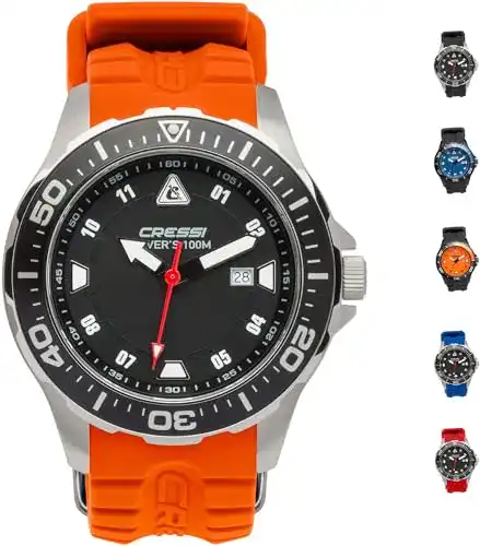 Cressi Manta Watch Colorama – Robuste und zuverlässige Taucheruhr