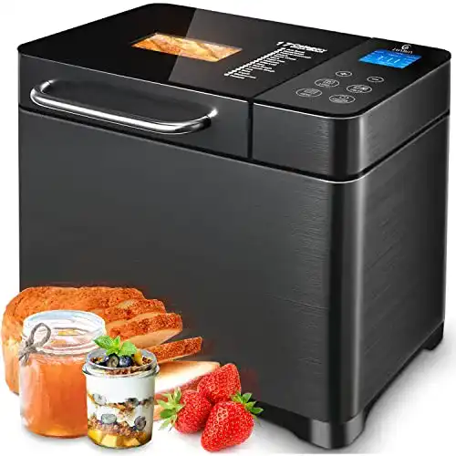 Brotbackautomat EONBON 17-in-1 Edelstahl 710W für vielseitiges Backen