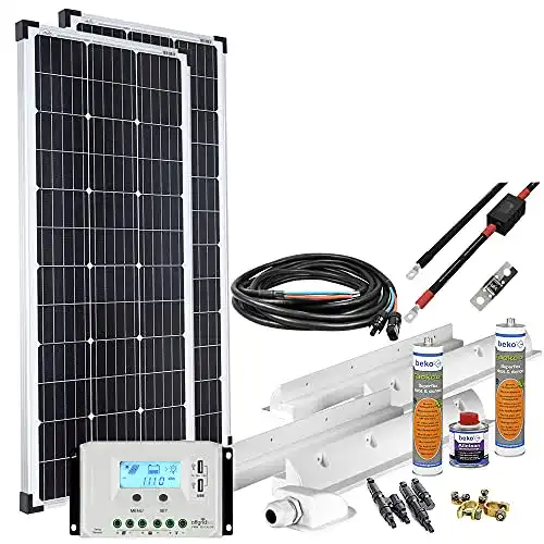 Solaranlage für Wohnmobile Offgridtec mPremium L-200W 12V