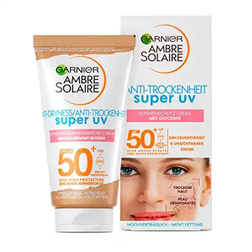 Garnier Sensitiv Expert Sonnencreme für das Gesicht LSF 50