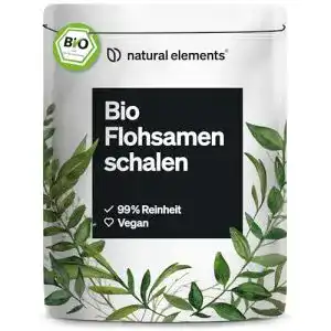 Bio Flohsamen Pulver für natürliche Ballaststoffe in Premiumqualität