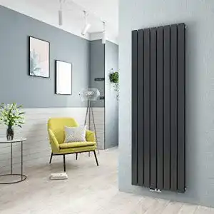 Heizkörper Heilmetz Plattenheizkörper vertikal in Anthrazit 1800 x 620 mm