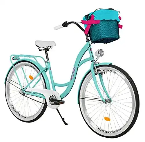 Hollandrad Milord von Milord Bikes Komfort Fahrrad mit Korb