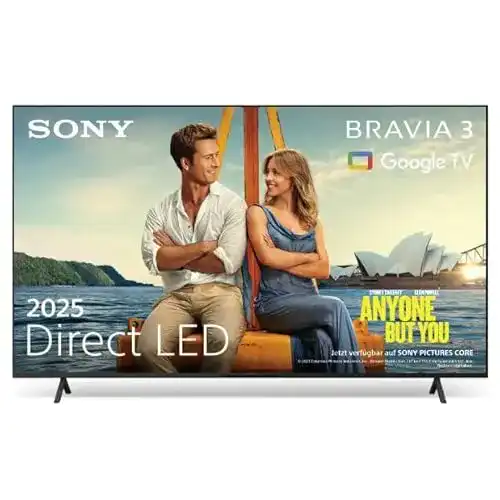 Sony Fernseher 65 Zoll BRAVIA 3 mit Direct LED Technologie